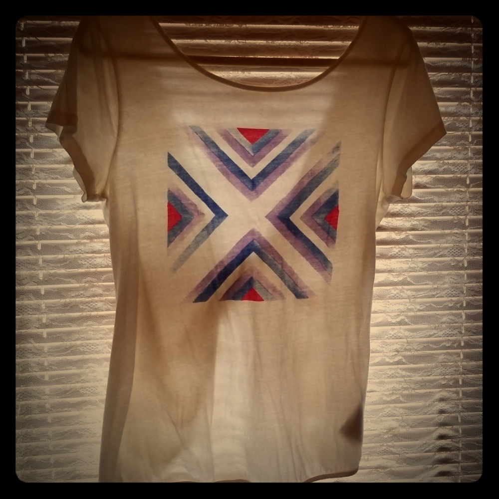 Backless Roxy t-shirt sz. XL